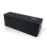 TECEVO T4 NFC Bluetooth Wireless Speaker With NFC Pairing And Microphone - 6W RMS - Black