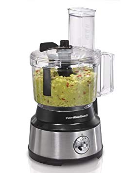 Hamilton Beach (70730) Food Processor & Vegetable Chopper with Bowl Scraper, 10 Cup, Electric (Certified Refurbished)