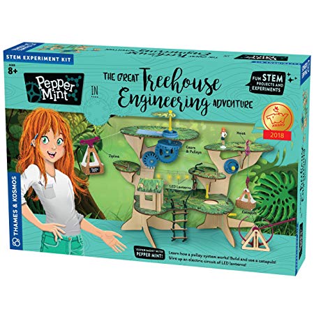 Thames & Kosmos Pepper Mint in The Great Treehouse Engineering Adventure Science Experiment Kit