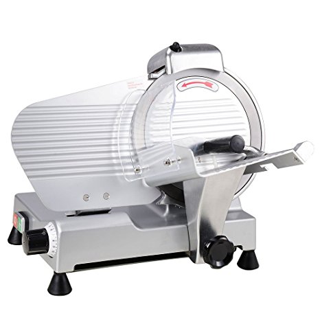 Yescom Blade Commercial Meat Cheese Food Slicer Deli 240W Electric 530RPM Home CE