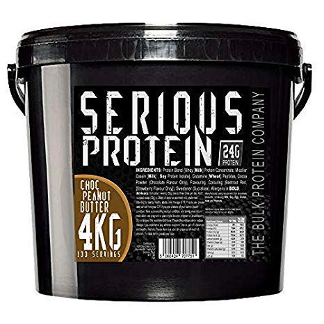 Bulk Protein Company Serious Protein 4kg Choc Peanut Butter