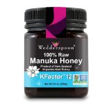 Wedderspoon Raw Manuka Honey KFactor 12 88-Ounce Jar