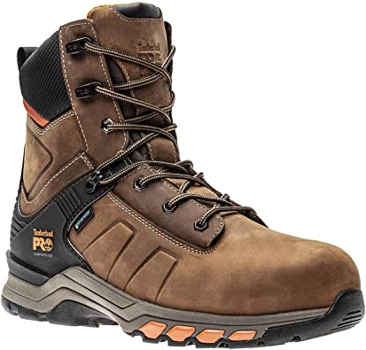 Timberland PRO Men's Hypercharge 8" Composite Toe Waterproof Industrial Boot