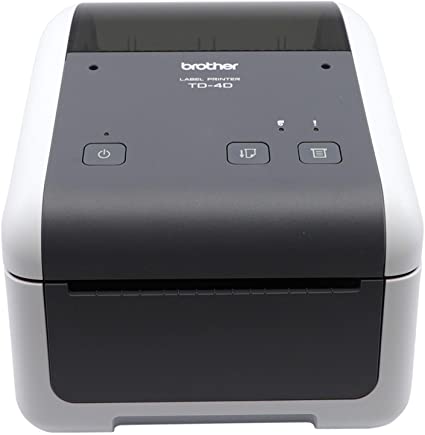 Brother TD4420DN 4-inch Thermal Desktop Barcode and Label Printer, for Labels, Barcodes, Receipts and Tags, 203 dpi, 8 IPS, Standard USB and Serial, Ethernet LAN