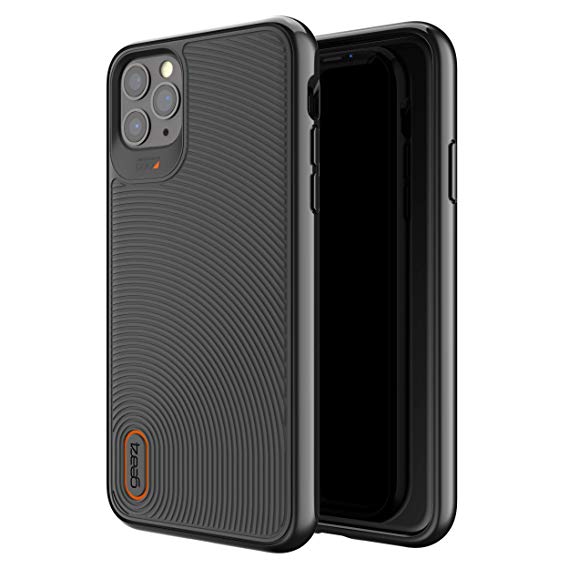 Gear4 Battersea Compatible with iPhone 11 Pro Max Case, Advanced Impact Protection with Integrated D3O Technology Phone Cover - Black
