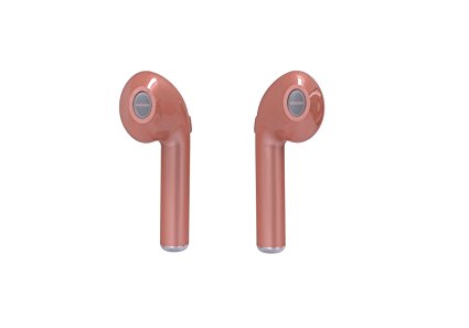 Bluetooth Earbuds by Fidget Things: Rose Gold Wireless Headset Earphone Earpiece for iPhone 6 / 6s / 6s Plus / 7 / 7 Plus / X, Android, Samsung, Galaxy