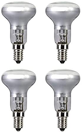 Sylvania R50 E14 18W ECO Halogen Dimmable Reflector spot Light Bulb (eqv to 25W), Pack of 4