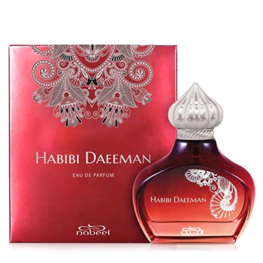 Habibi Daeeman Unisex EDP - Eau de Parfum 100 ML (3.4 oz) I Top Notes of Green Apple, Strawberry, Pineapple, and Base Notes of Agarwood, Vetiver, Patchouli| Royal Scent| by Nabeel Perfumes