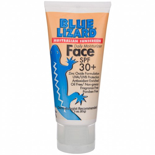 Blue Lizard Australian Sunscreen SPF 30 , Face, 3 Ounce