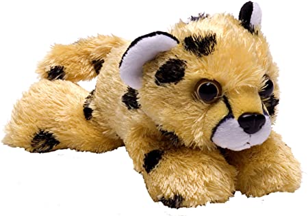 Wild Republic Cheetah Pup Plush, Stuffed Animal, Plush Toy, Gifts for Kids, Hug’Ems 7