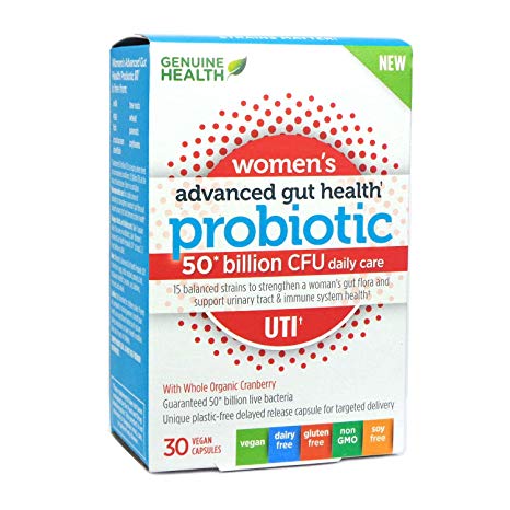 Genuine Health Gut Health Probiotic, Women's UTI