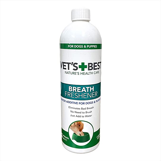 Vet's Best Breath Freshner for Dogs and Puppies Water Additive - 500 ml