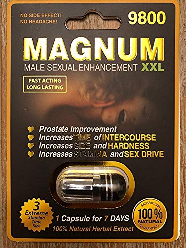 Magnum 9800 Black Male Enhancement Pills (3)