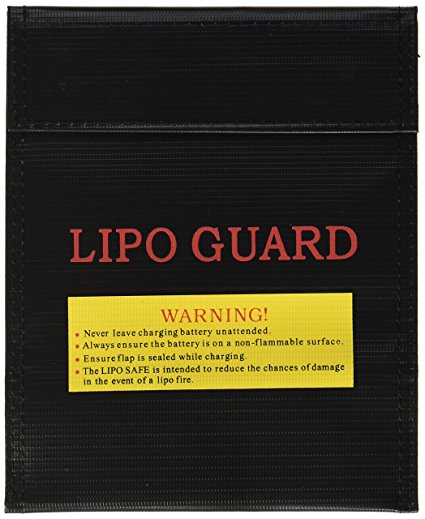 New RC LiPo Battery Safety Bag Safe Guard Charge Sack (Large)