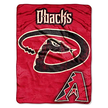 Officially Licensed MLB Triple Play Mirco Raschel Throw Blanket, Soft & Cozy, Washable, Throws & Bedding, 46" x 60"