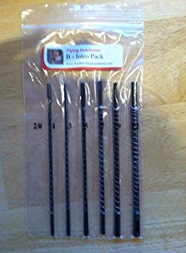 Flying Dutchman 6 Dozen Reverse Tooth Scroll Saw Blades 6 different sizes (FD-SR Scoll Reverse) Variety Intro Pack