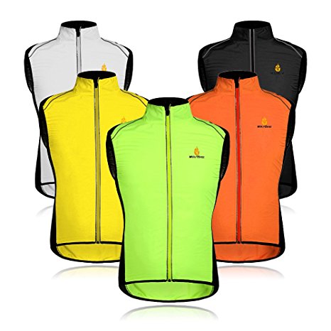 WOLFBIKE Cycling Jacket Jersey Vest Wind Coat Windbreaker Jacket Outdoor Sportswear