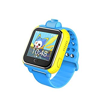 iSTYLE&reg: New Q730 Kids Wristwatch Support SIM Card 3G GPRS GPS Locator Tracker Anti-Lost Smart Watch Children Gifts Watch with Camera WiFi SOS for iOS Android Smartphone (Blue)