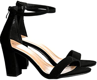 Women's Fashion Ankle Strap Evening Dress High Heel Sandal Shoes