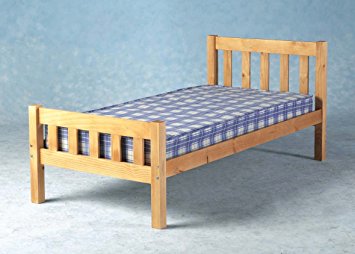 Single 3ft Wooden Bed Frame Carlow with Mattress