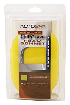 AutoSpa 40409AS Foam 5-6" Polishing Bonnet