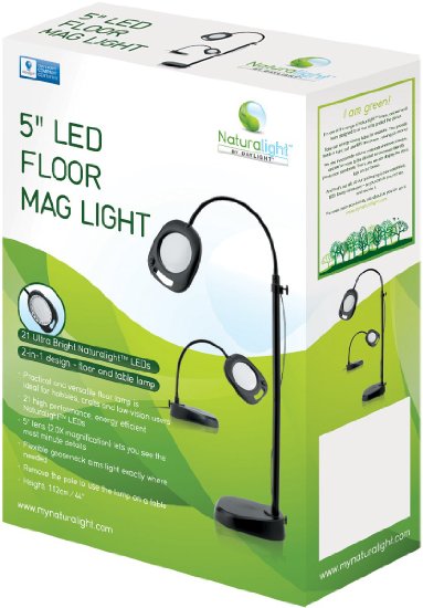 Daylight Naturalight LED Floor Lamp 5-Inch