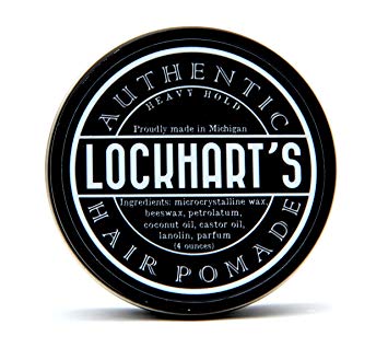 Lockhart's Authentic Hair Pomade Heavy Hold, 4 oz