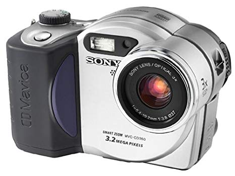 Sony MVCCD350 CD Mavica 3.2MP Digital Camera w/ 3x Optical Zoom