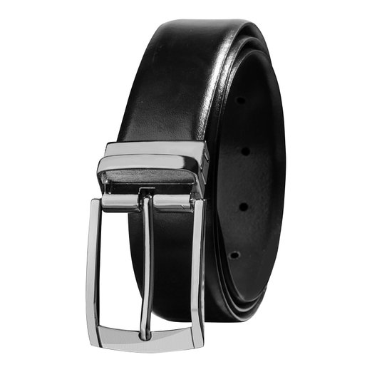 Savile Row High Quality Men's Dress Belt - Black, Brown & Reversible