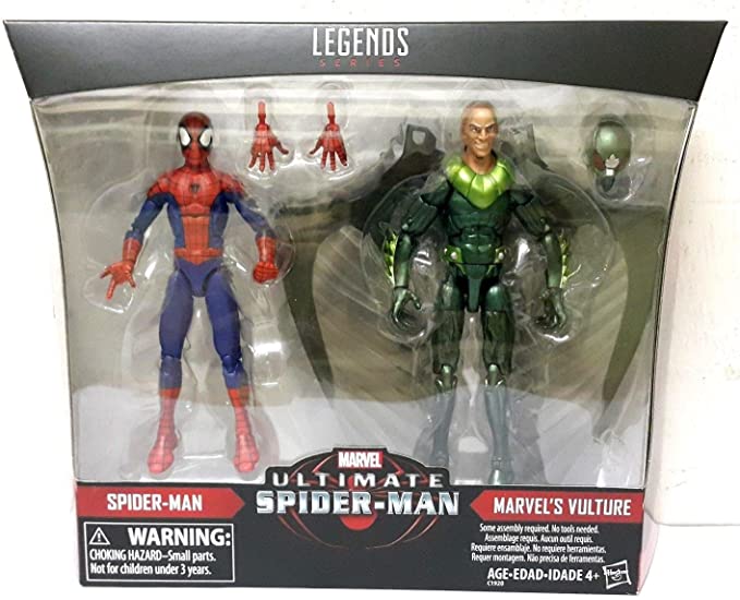 Marvel Legends Ultimate Spider-Man & Marvels Vulture Exclusive 2-Pack Action Figures