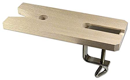 Jewelers Bench Pin V-Slot Bench Pin with Clamp