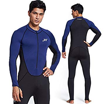 Zionor Full Body Sport Rash Guard Dive Skin Suit for Swimming Snorkeling Diving Surfing with UV Sun Protection Long-sleeve for Women