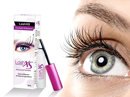 LashXS Eyelash Serum 3ml | All Natural Advanced Treatment With Powerful Extracts | Eyelash Enhancing Serum & Eyelash Growth Stimulator | Promotes Healthier, Fuller & Longer Eyelashes