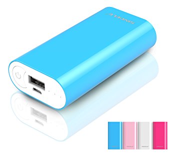 5000mAh Cell Phone Battery Backup Portable Power Bank Battery USB Charger External Phone battery for Apple iPad iPhone 6s, 6s Plus, Samsung Galaxy LG HTC Motorola and other USB Powered Devices