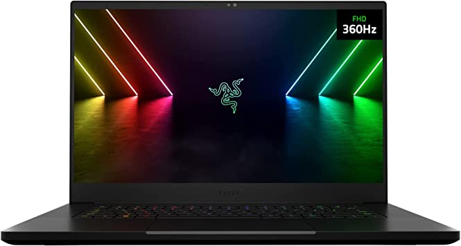 Razer Blade 15 Gaming Laptop: NVIDIA GeForce RTX 3070 Ti - 12th Gen Intel 14-Core i7 CPU - 15.6” FHD 360Hz - 16GB DDR5 RAM - 1TB PCIe SSD - Windows 11 - CNC Aluminum - Chroma RGB - Thunderbolt 4