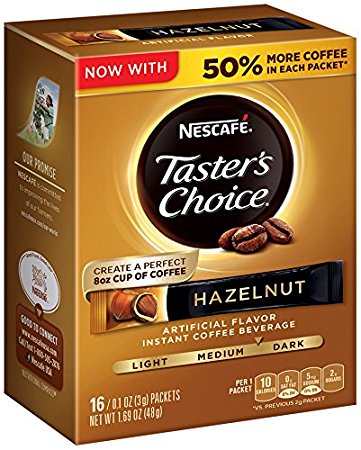 Nescafe Taster's Choice Instant Coffee Beverage, Hazelnut