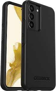 OtterBox Symmetry Series Case for Galaxy S22 (Only) - Non-Retail Packaging - Black