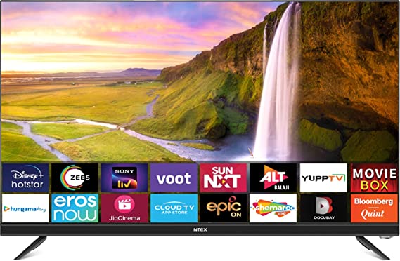 Intex 80 cm (32 inches) HD Ready Smart LED TV Smart LED-SHF3291 (Black)