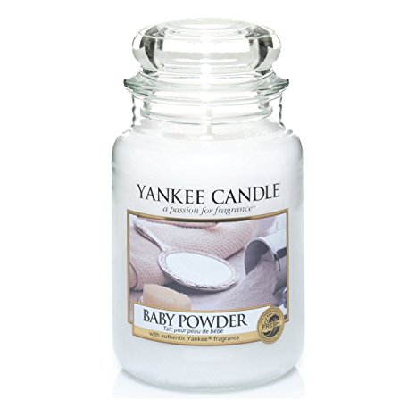 Yankee Candle Baby Powder Jar Candle - Large