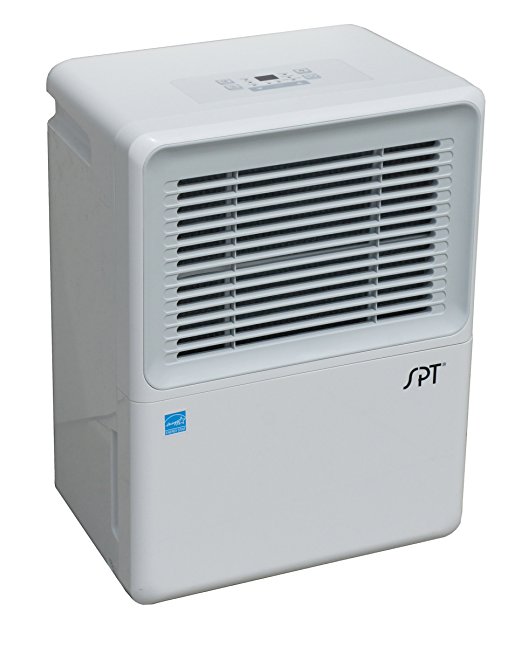 SPT SD-52PE Energy-Star Dehumidifier with Built-In Pump, 50-Pint