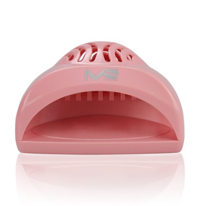 MelodySusie Portable Mini Cute Size Handy Nail Dryer/Mini Fan for Drying Nail Polish and Acrylic Nail (Pink)