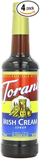 Torani Syrup, Irish Cream, 25.4 Ounce (Pack of 4)
