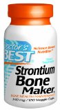 Doctors Best Strontium Bone Maker 340mg Elemental 120-Count
