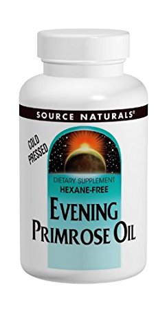 Source Naturals Evening Primrose Oil, Hexane-Free Excellent Source of Important Fatty Acids, 60 Softgels