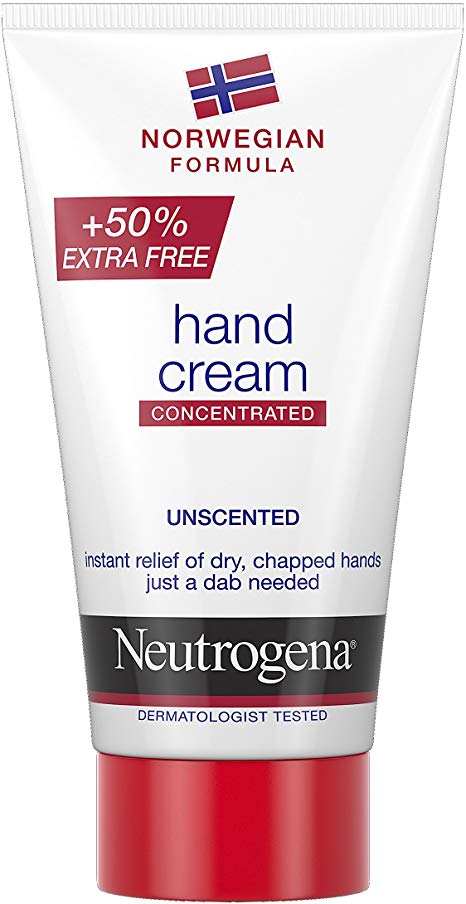 Neutrogena Concentrated Unscented Norwegian Formula Hand Cream 75 ml