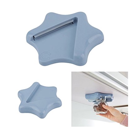 Asien Under Cabinet Jar Opener Creative Kitchen Tool Manual Can Opener with Single Hand - blue