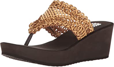 Yellow Box Women's Charm Wedge Sandal