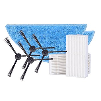 Consumable Accessories Parts Pack Sides Brush Mop Hepa for ILIFE V3s V5 V5s Robot Vacuum