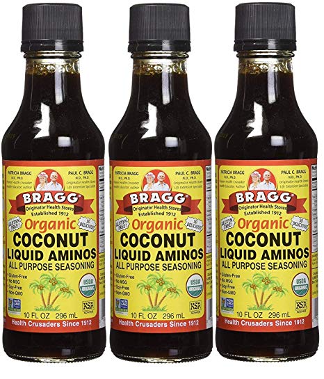 Bragg Aminos Coconut 30 oz (3 x 10 oz)
