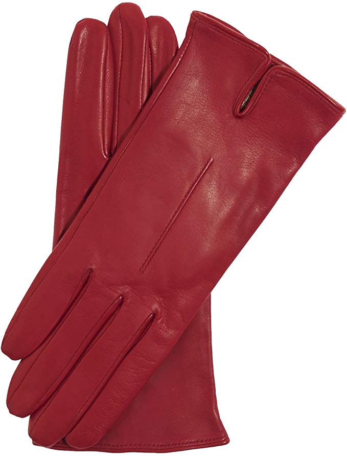 Fratelli Orsini Everyday Women's Italian Silk/Cashmere Lined Leather Gloves